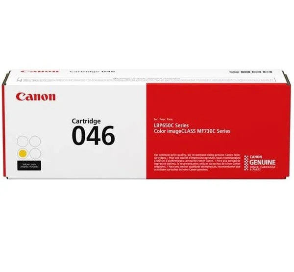 Original Canon 046 Toner Cartridge - Yellow - eBuy UAE